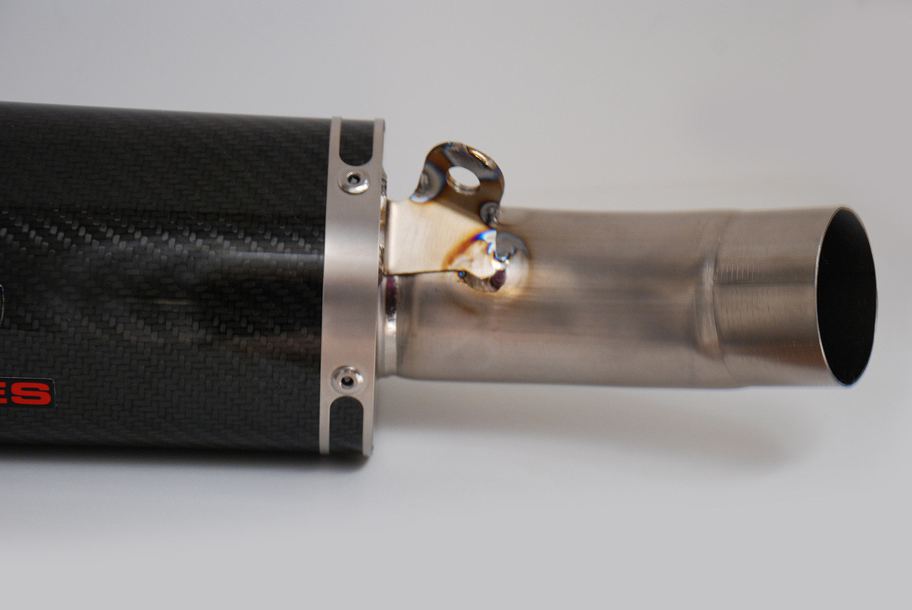 Graves Motorsports ZX6R / ZX636  Carbon Slip-on Exhaust