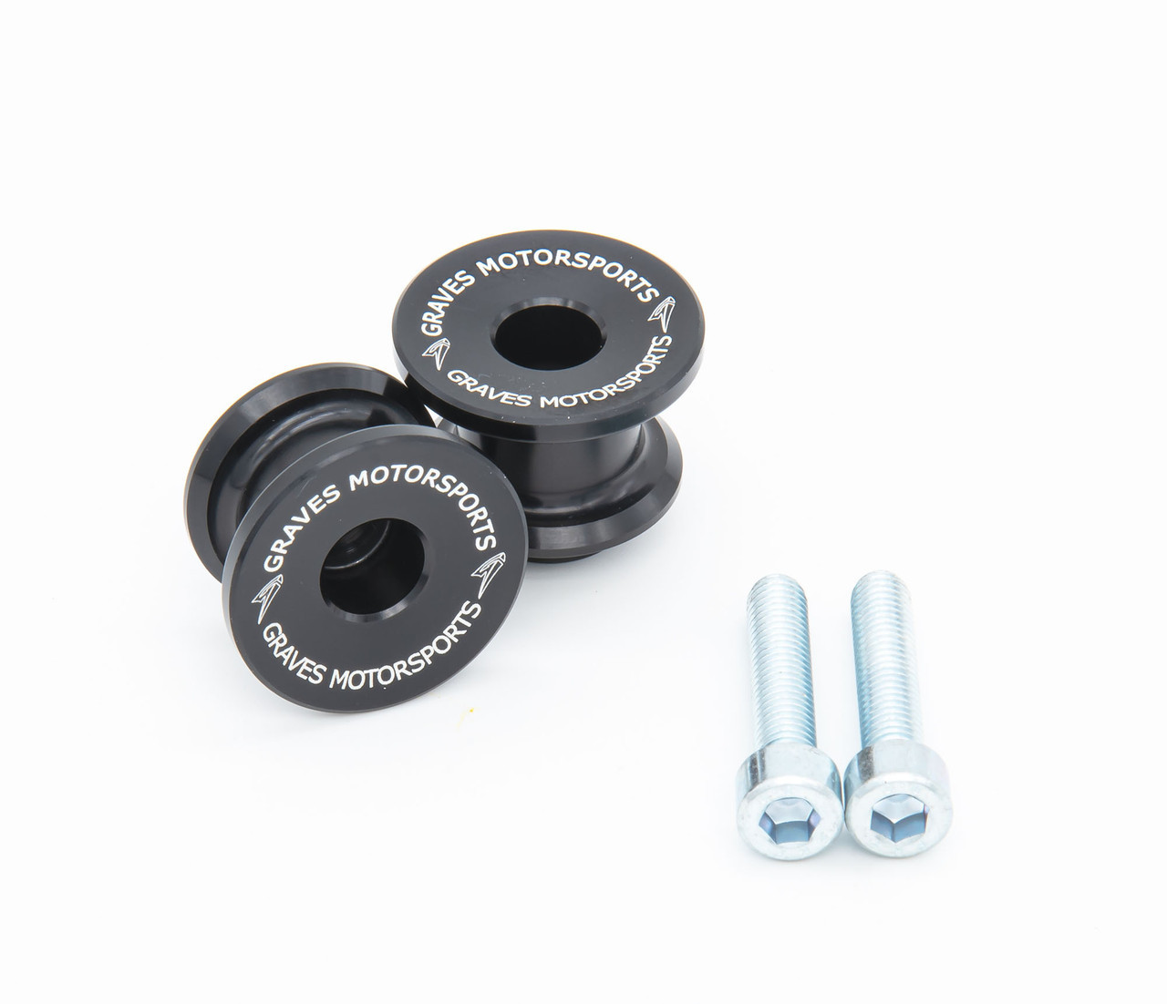 Graves Motorsports 6mm Sport Bike Swingarm Spools Graves Motorsports 6mm Sport Bike Swingarm Spools