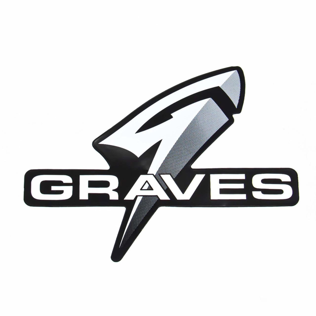 Graves Exhaust Logo - Black and White Graves Exhaust Logo - Black and White