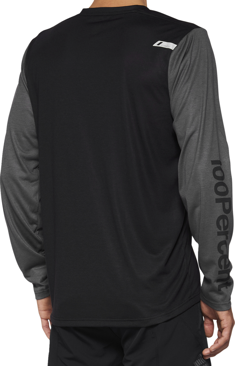 Airmatic Long - Sleeve Jersey Black - Large | 100%
