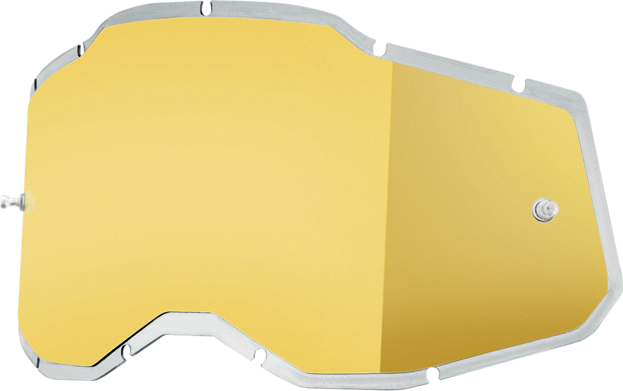 Accuri 2/Racecraft 2/Strata 2 Lens Injected - Gold Mirror | 100%