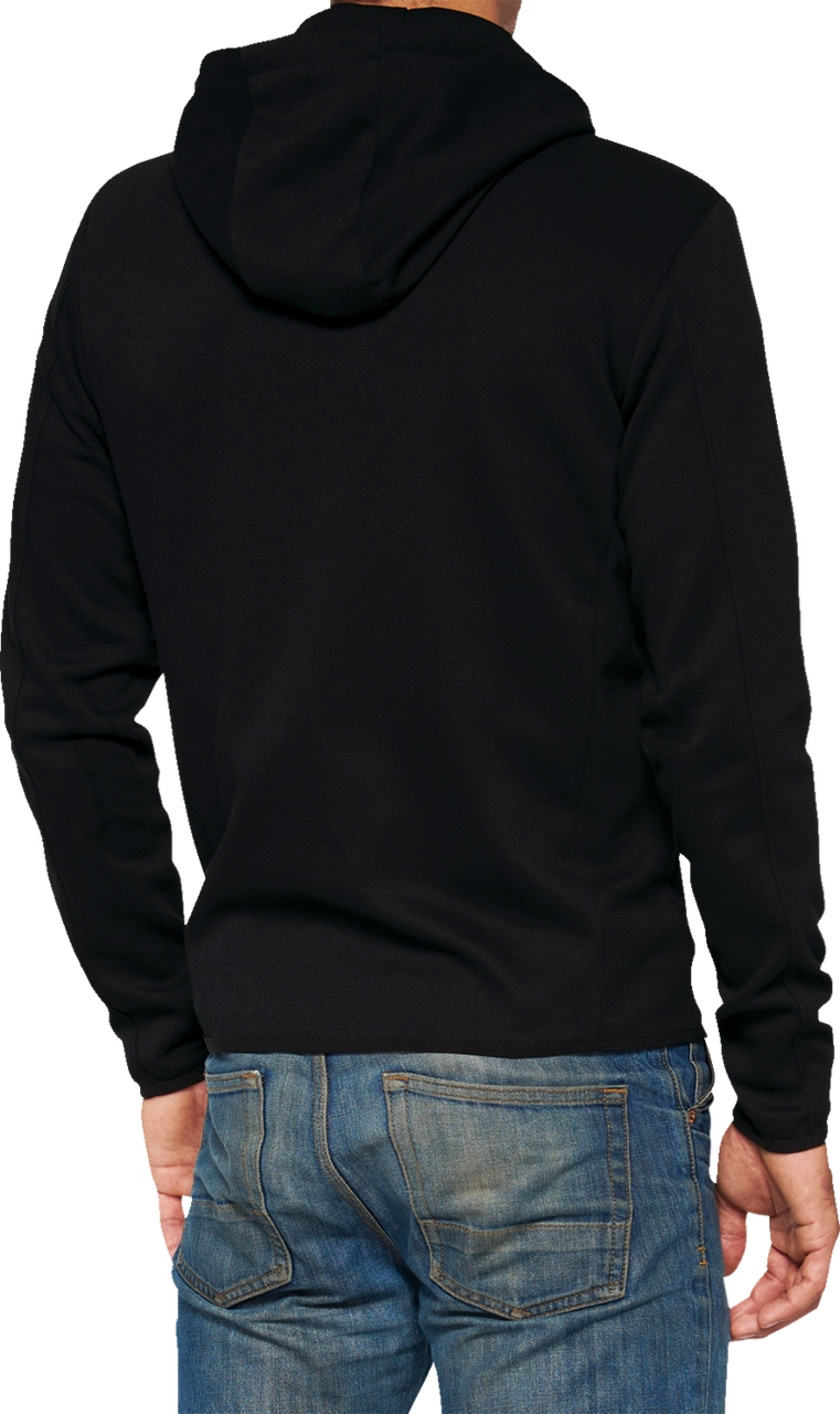 Viceroy Tech Zip Hoodie Black - Medium | 100%