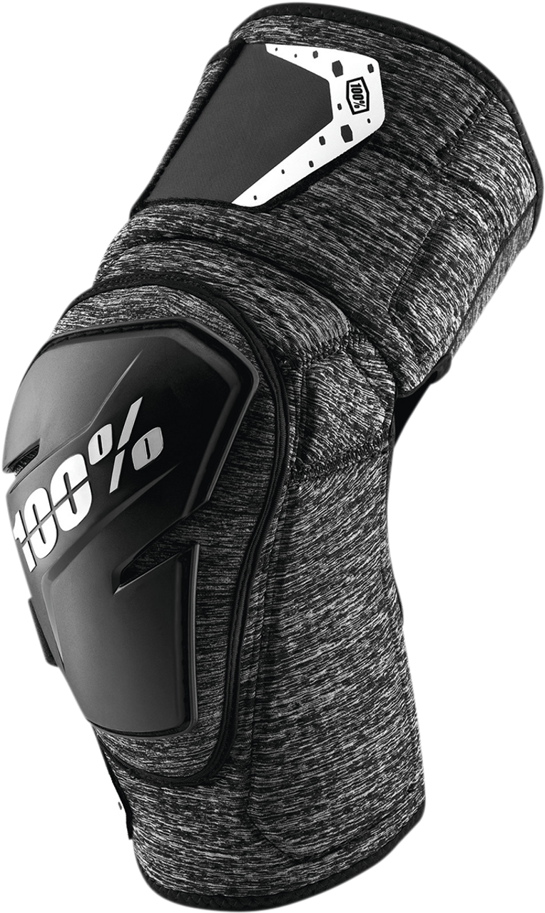 Fortis Knee Guards Heather Gray/Black - S/M | 100%