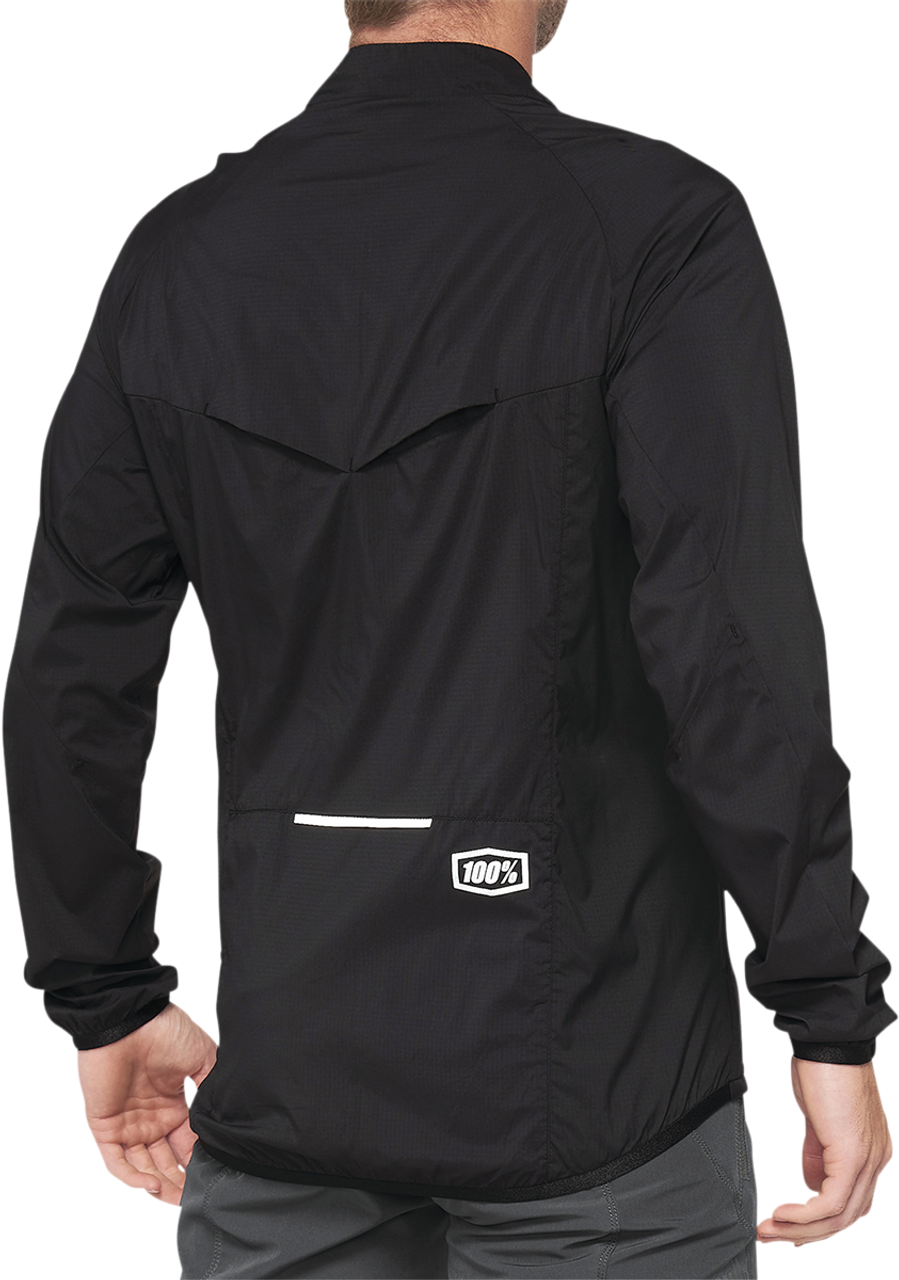 Corridor Stretch Windbreaker Jacket Black - XL | 100%
