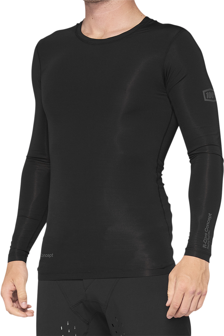 R - Core Concept Long - Sleeve Jersey Black - Medium | 100%