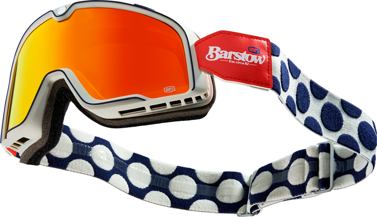 Barstow Goggle Hayworth - Red Mirror Lens | 100%