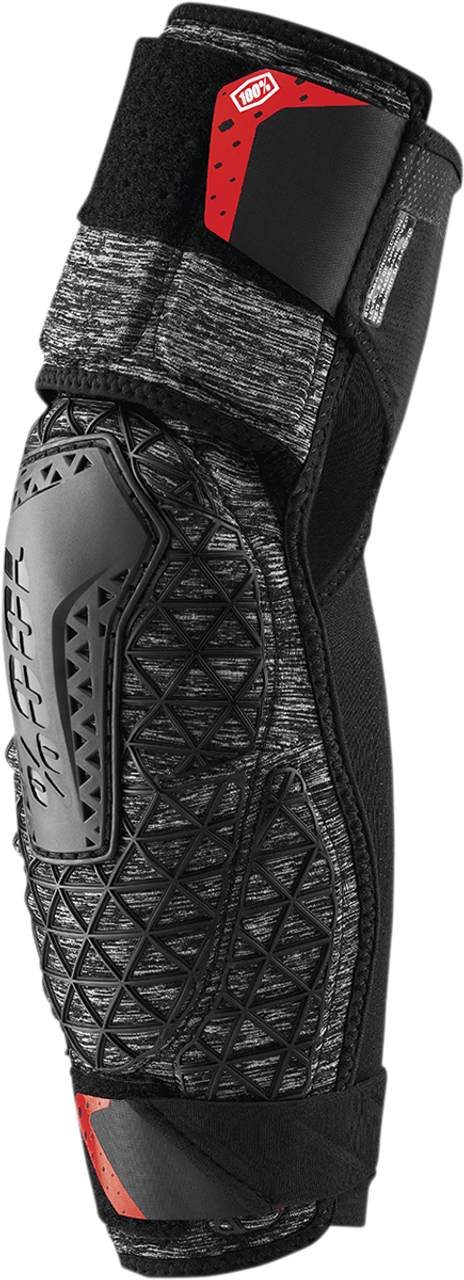 Surpass Elbow Guards Heather Gray/Black - Small | 100%