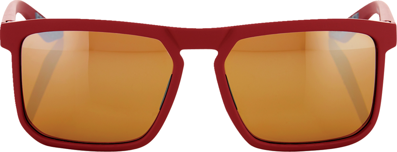 Renshaw Glasses Soft Tact Crimson - Bronze Lens | 100%