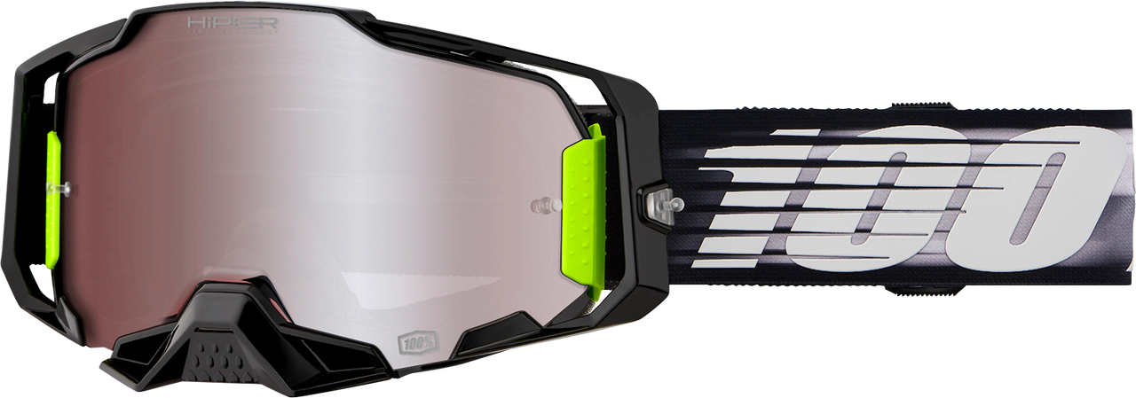 Armega Goggle Lightspeed - HiPER Silver Flash Lens | 100%