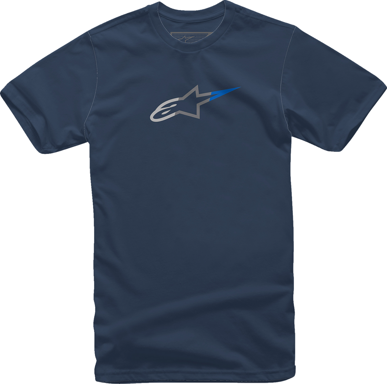 Alpinestars Ageless Rake Navy Short Sleeve T-Shirt Large Men's Casual Wear
