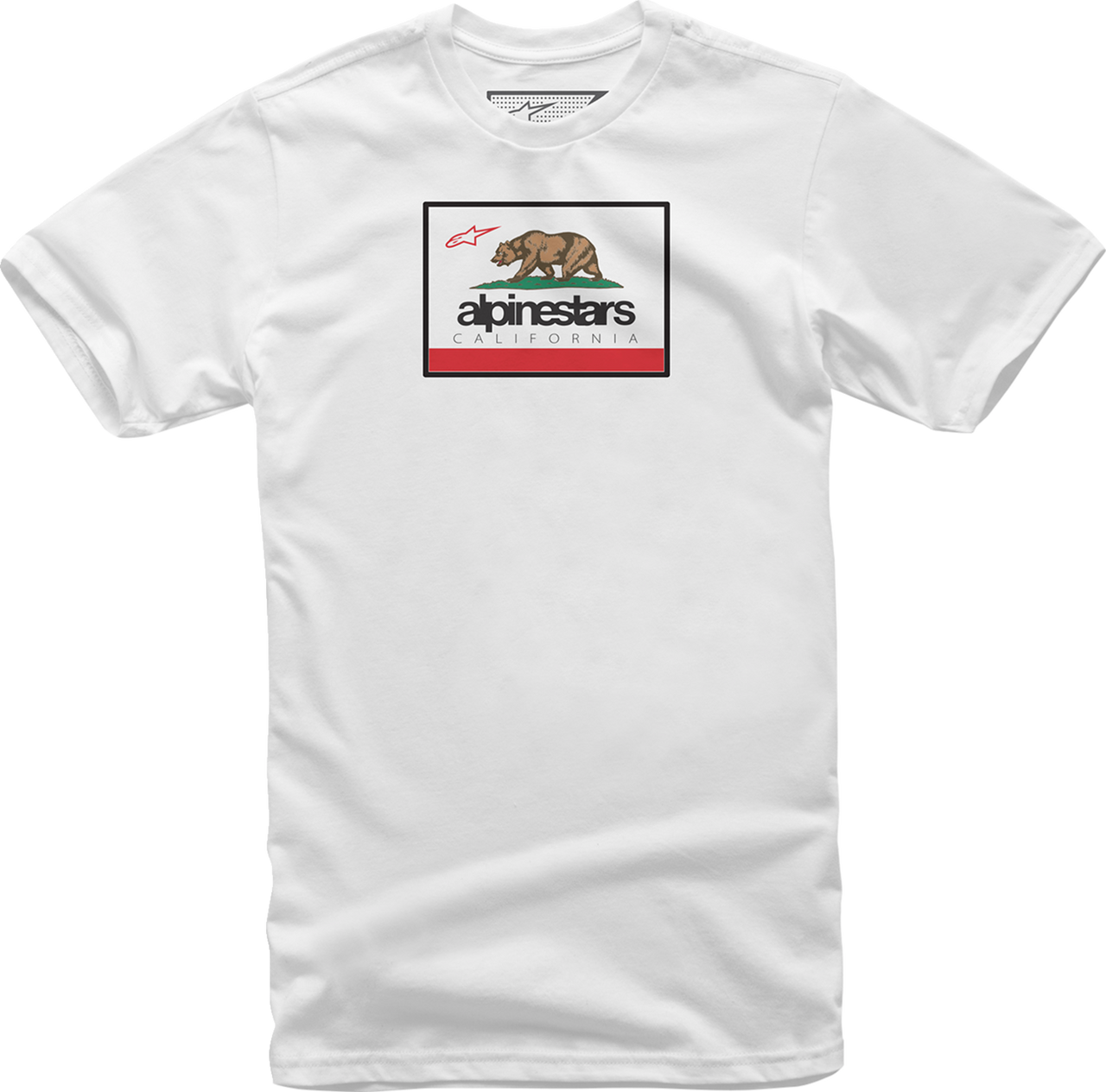 Alpinestars Cali 2.0 White T-Shirt Double Extra Large front view