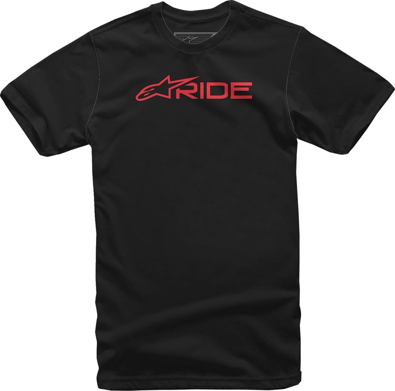 Alpinestars Ride 3.0 Black Red T-Shirt Medium front view