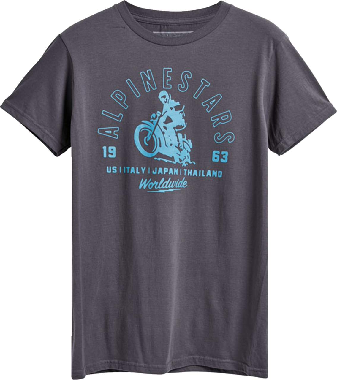 Alpinestars Sander T-Shirt Charcoal Blue Large front view