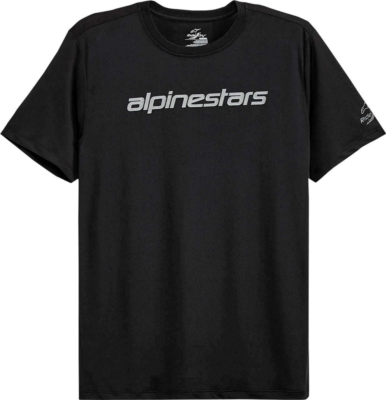 Alpinestars Tech Linear Performance T-Shirt Black Medium Men's Moisture Wicking Tee