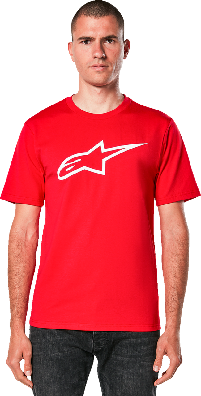 Alpinestars Ageless 2.0 CSF Red/White Men’s Short Sleeve T-Shirt - XL