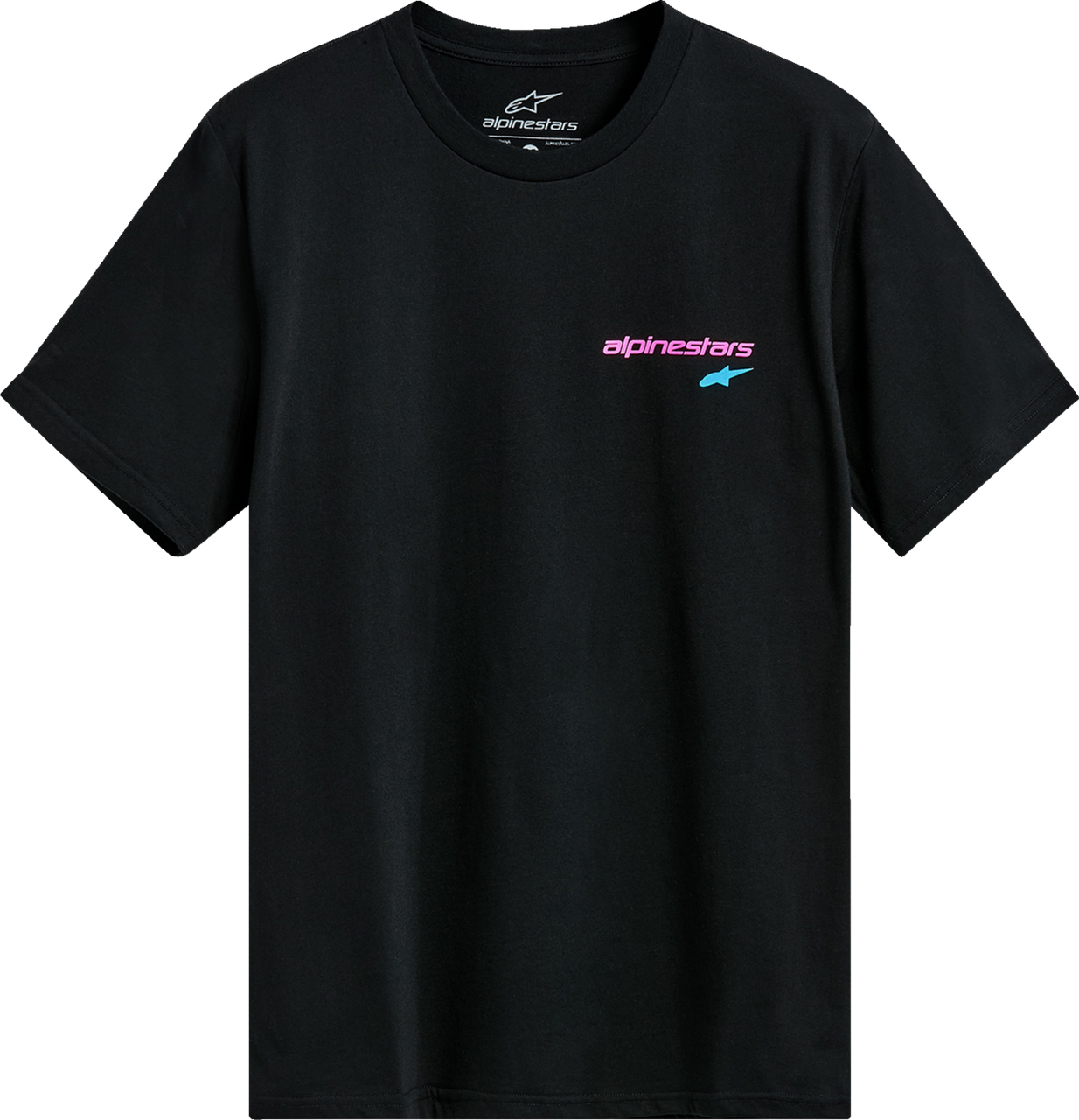 Alpinestars No Barrier CSF T-Shirt Black Gray Yellow XL Front View