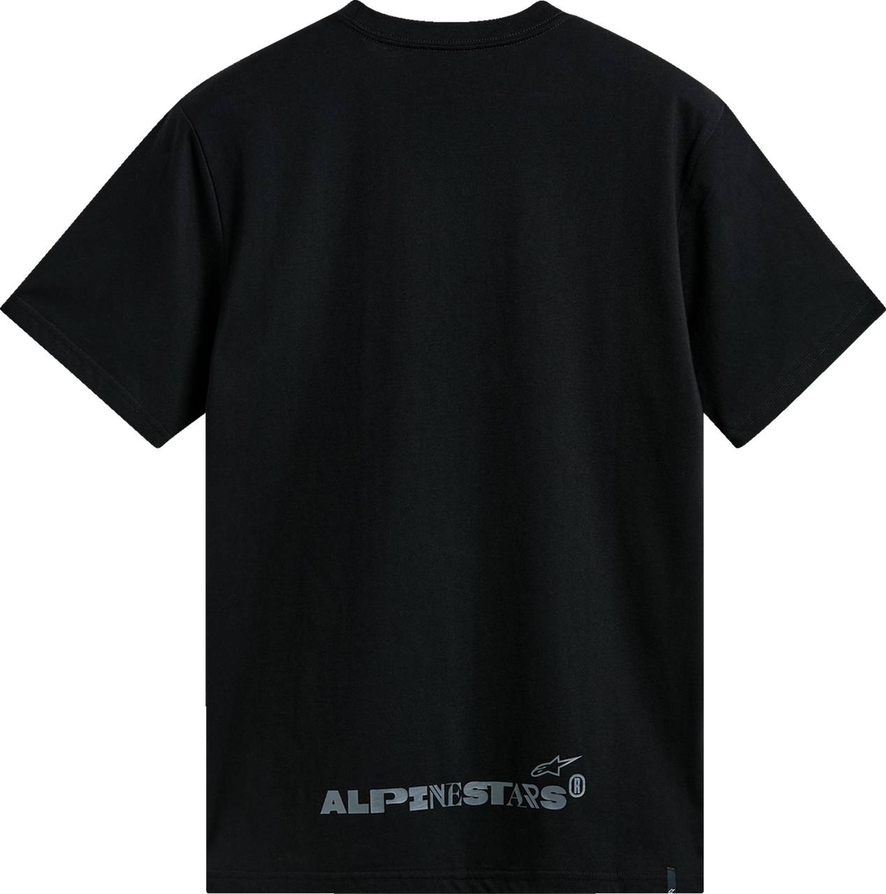 Alpinestars Omnium CSF Black Shirt Back Word Graphic on