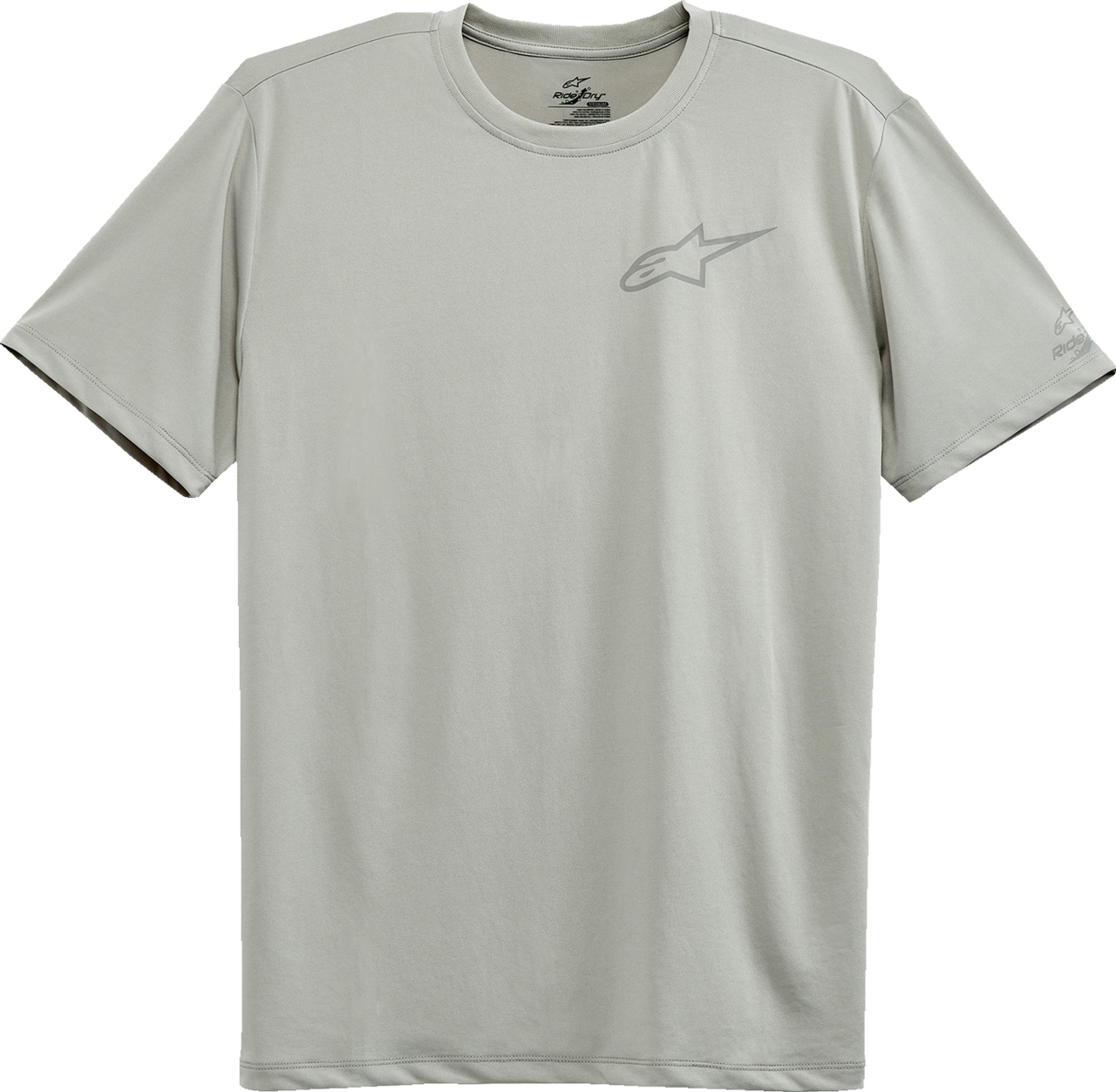 Alpinestars Pursue Performance Silver Large T-Shirt front view