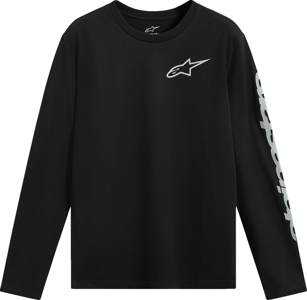 Alpinestars Trackside CSF Long-Sleeve Black 2XL shirt Front view of