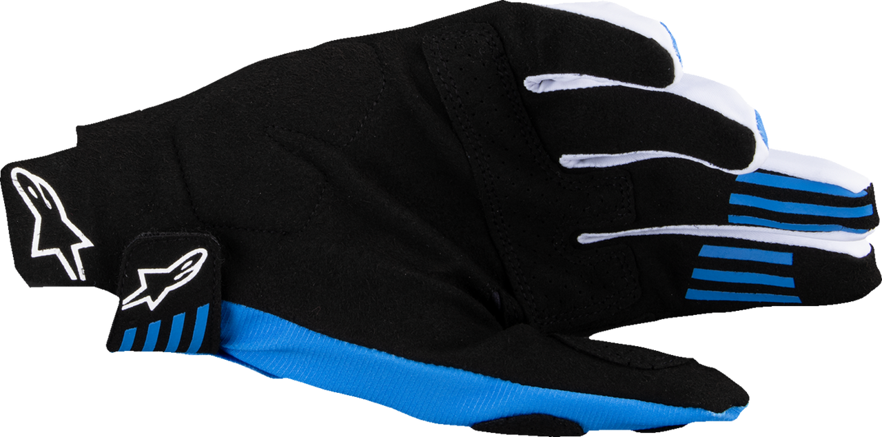 Alpinestars Techstar MX Gloves - Black / Blue / Gray - Double Extra Large