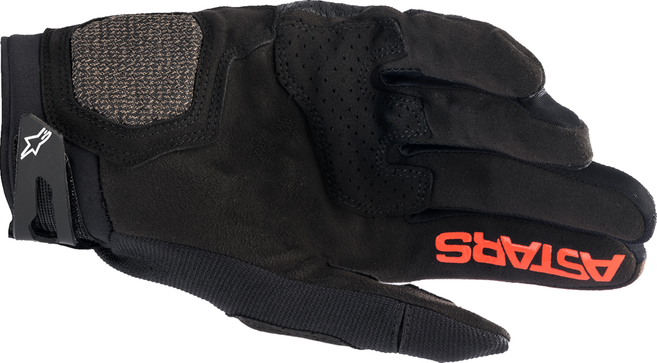 Alpinestars Megawatt V2 Off-Road Gloves Black/Fluorescent Red - Triple Extra Large