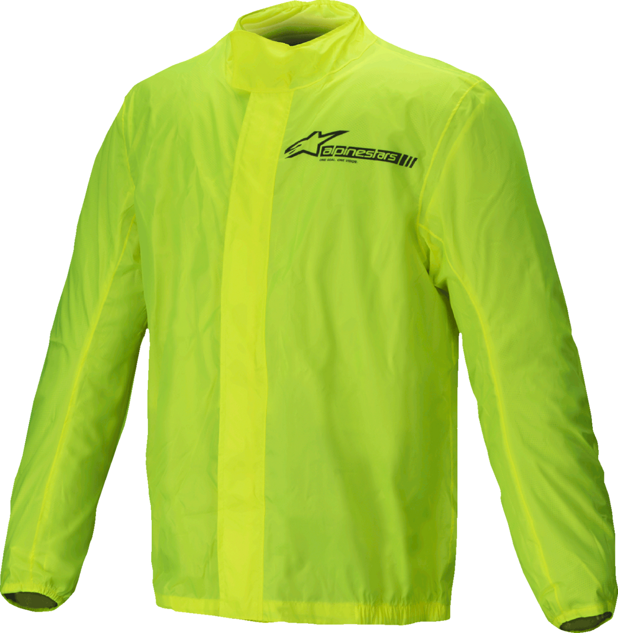 Alpinestars Hurricane Rain v2 Jacket Fluorescent Yellow 4XL waterproof high-visibility riding jacket