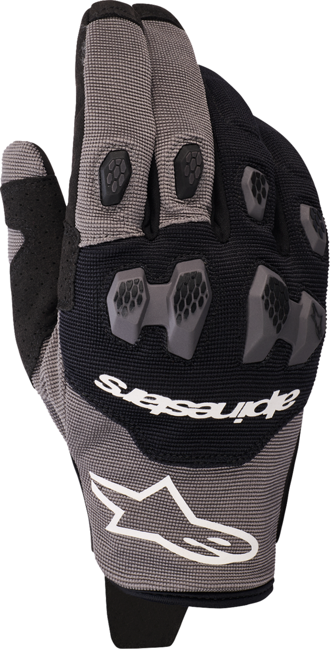 Alpinestars Pro-Dura Gloves Black Gray 2XL off-road motorcycle gloves