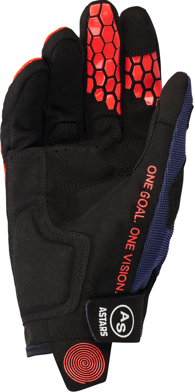 Alpinestars Pro-Dura Gloves Navy/Hot Orange/White Medium