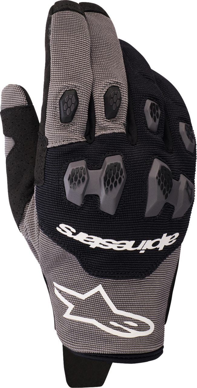 Alpinestars Pro-Dura Gloves Black Gray XL off-road motorcycle gloves