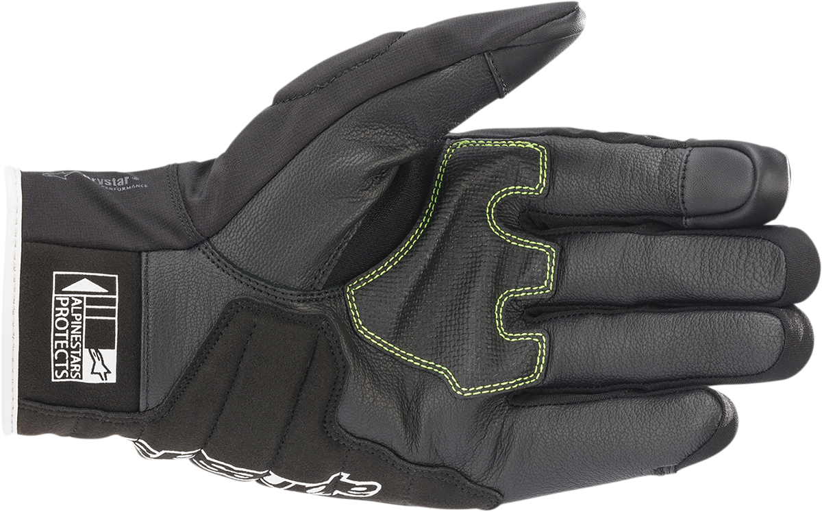 Alpinestars SMX Z Drystar® Leather Gloves Black/White/Fluorescent Red Medium