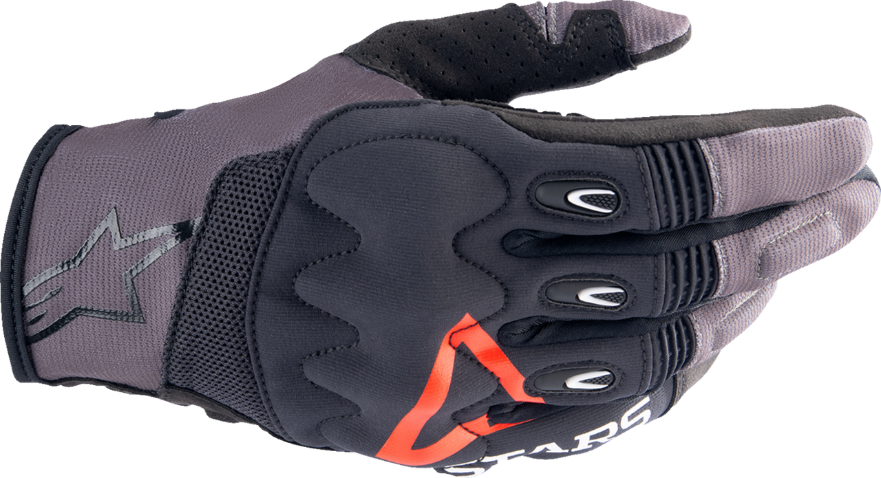 Alpinestars Techdura Off-Road Gloves Falcon Brown Black Gray Large