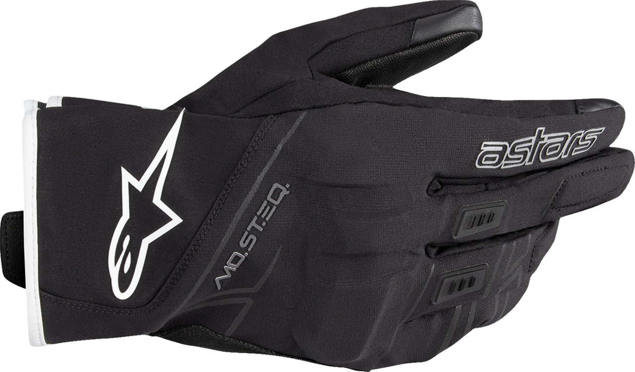Alpinestars Moblast WP waterproof motorcycle gloves Black Off-White XL