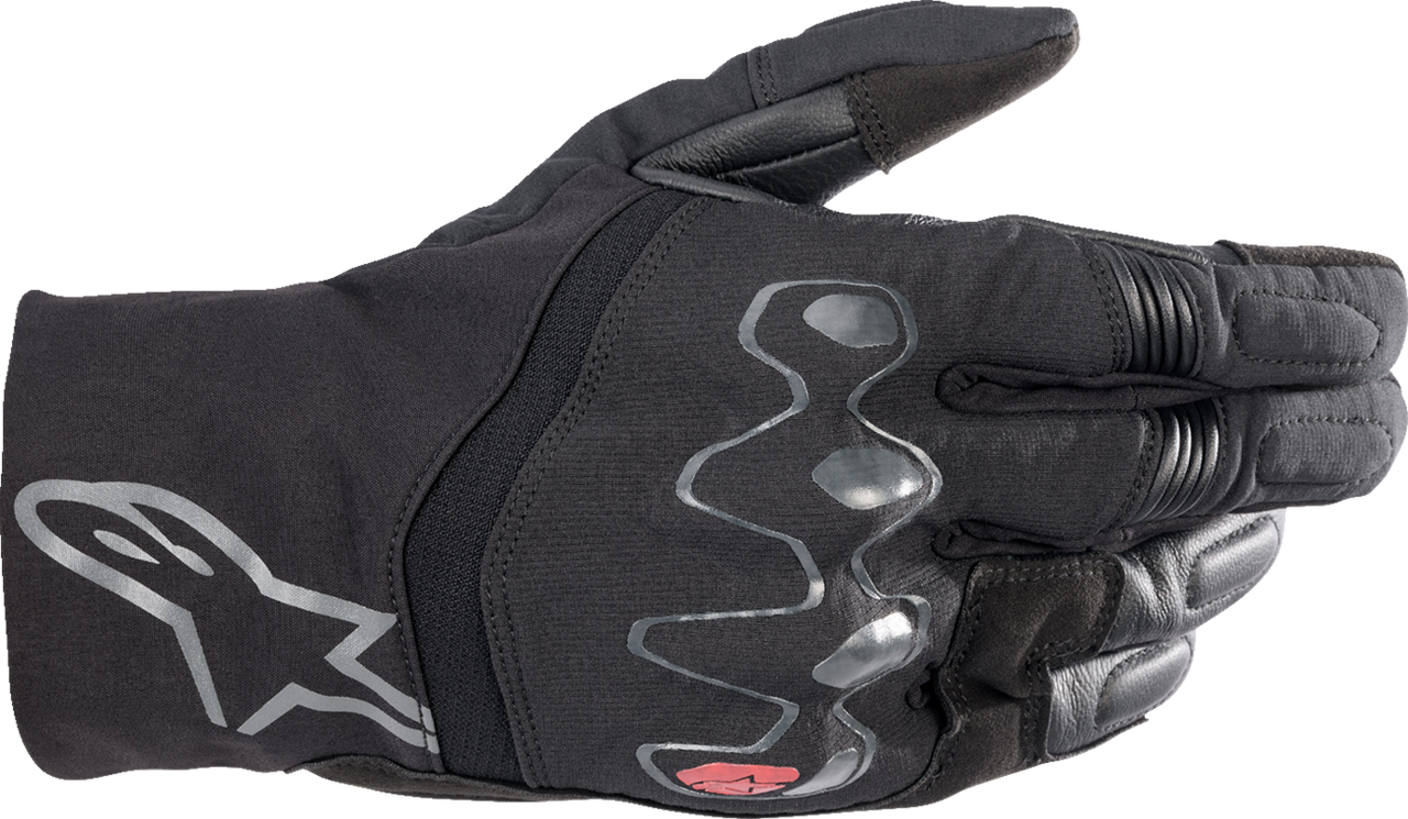 Alpinestars Hyde XT DrystarXF Black Medium Waterproof Motorcycle Gloves with knuckle protection