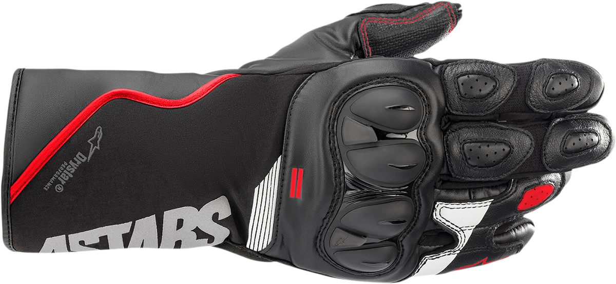 Alpinestars SP-365 Drystar® Gloves - Black/Fluo Red/White - Medium