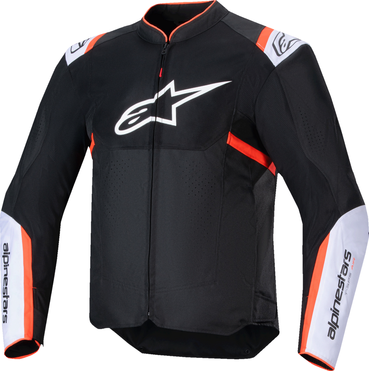 Alpinestars T-SPS Air v2 Jacket - Black/White/Red Fluo - Large