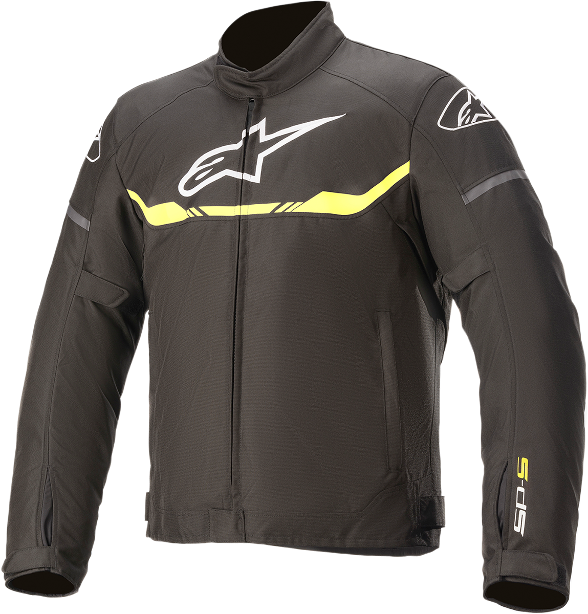 Alpinestars T-SP S Waterproof Jacket - Black/Yellow Fluo - Medium