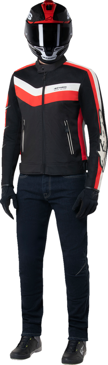 Alpinestars T-Dyno Air Jacket - Black/Bright Red - Medium
