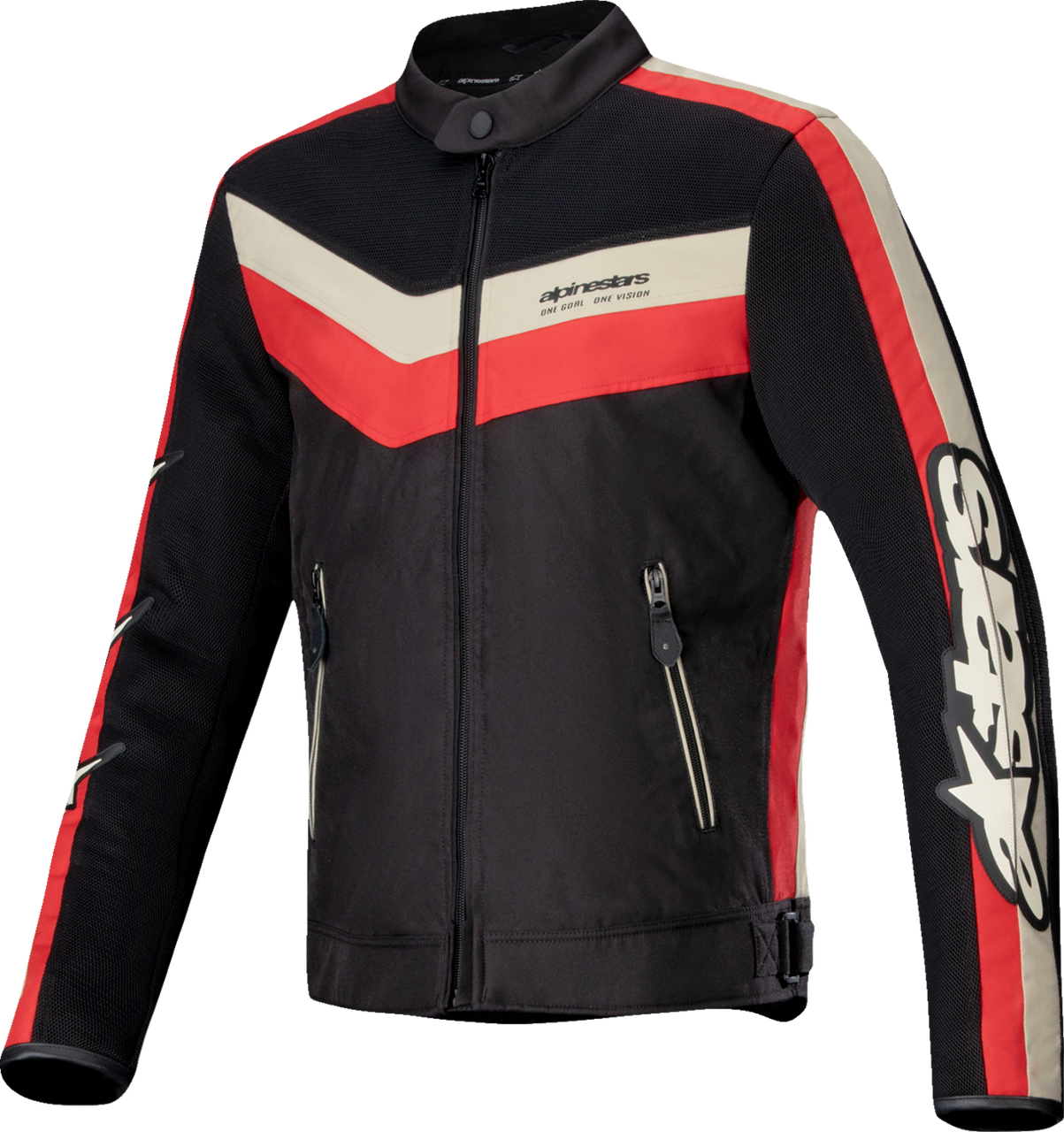 Alpinestars T-Dyno Air Jacket - Black/Bright Red - Small
