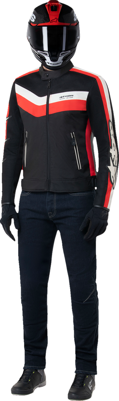 Alpinestars T-Dyno Air Jacket - Black/Bright Red - Large