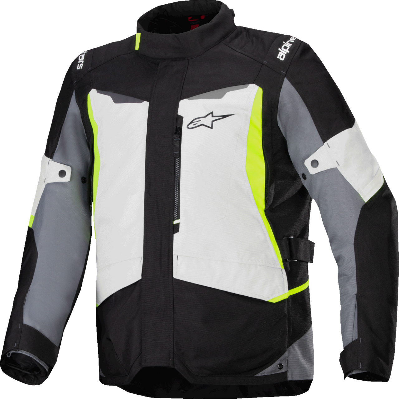 Alpinestars ST-1 WP Jacket - Ice Gray/Black/Yellow Fluo - XL