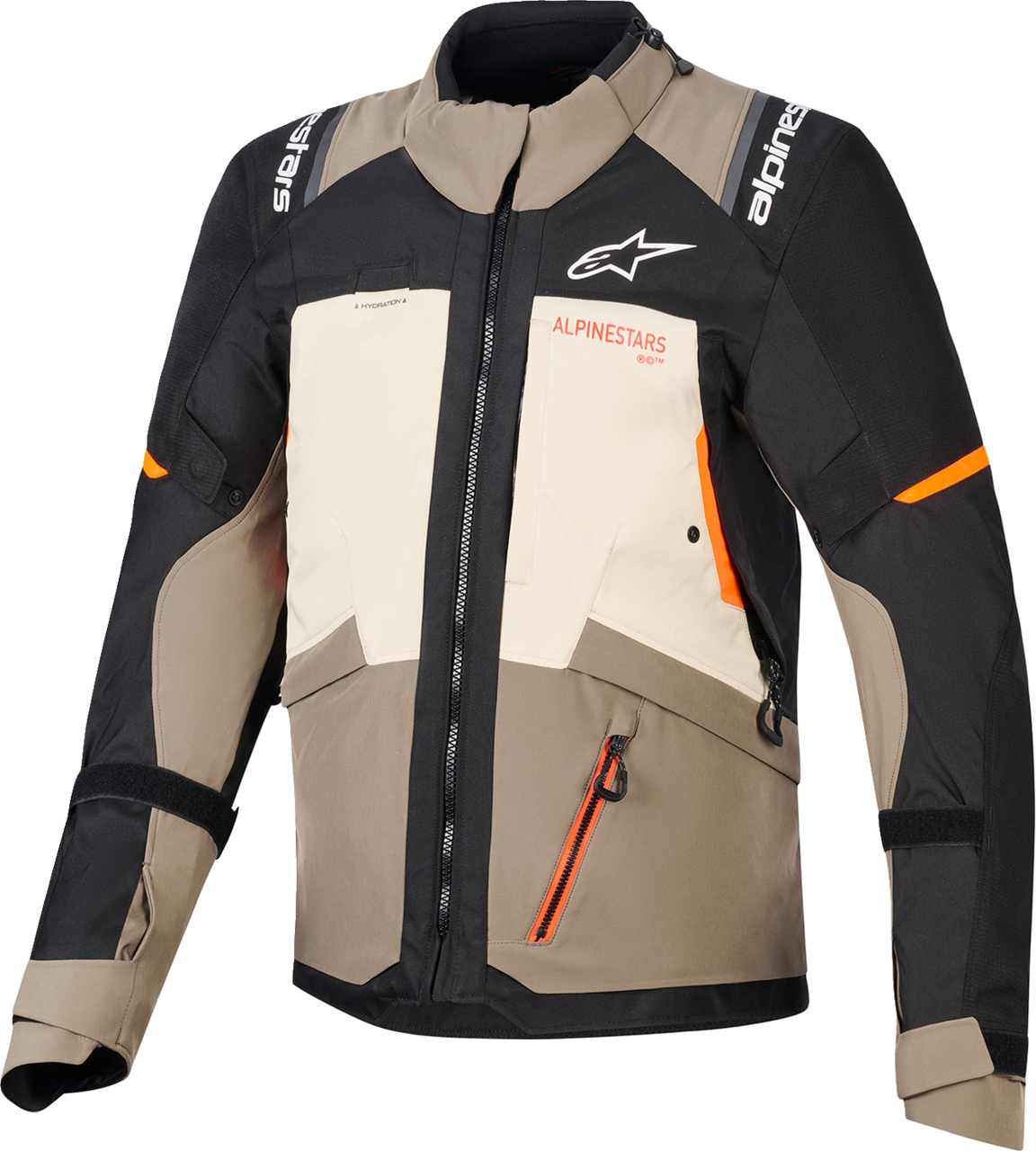 Alpinestars Andes v4 Drystar® Jacket - Walnut/Mastic/Black - 4XL
