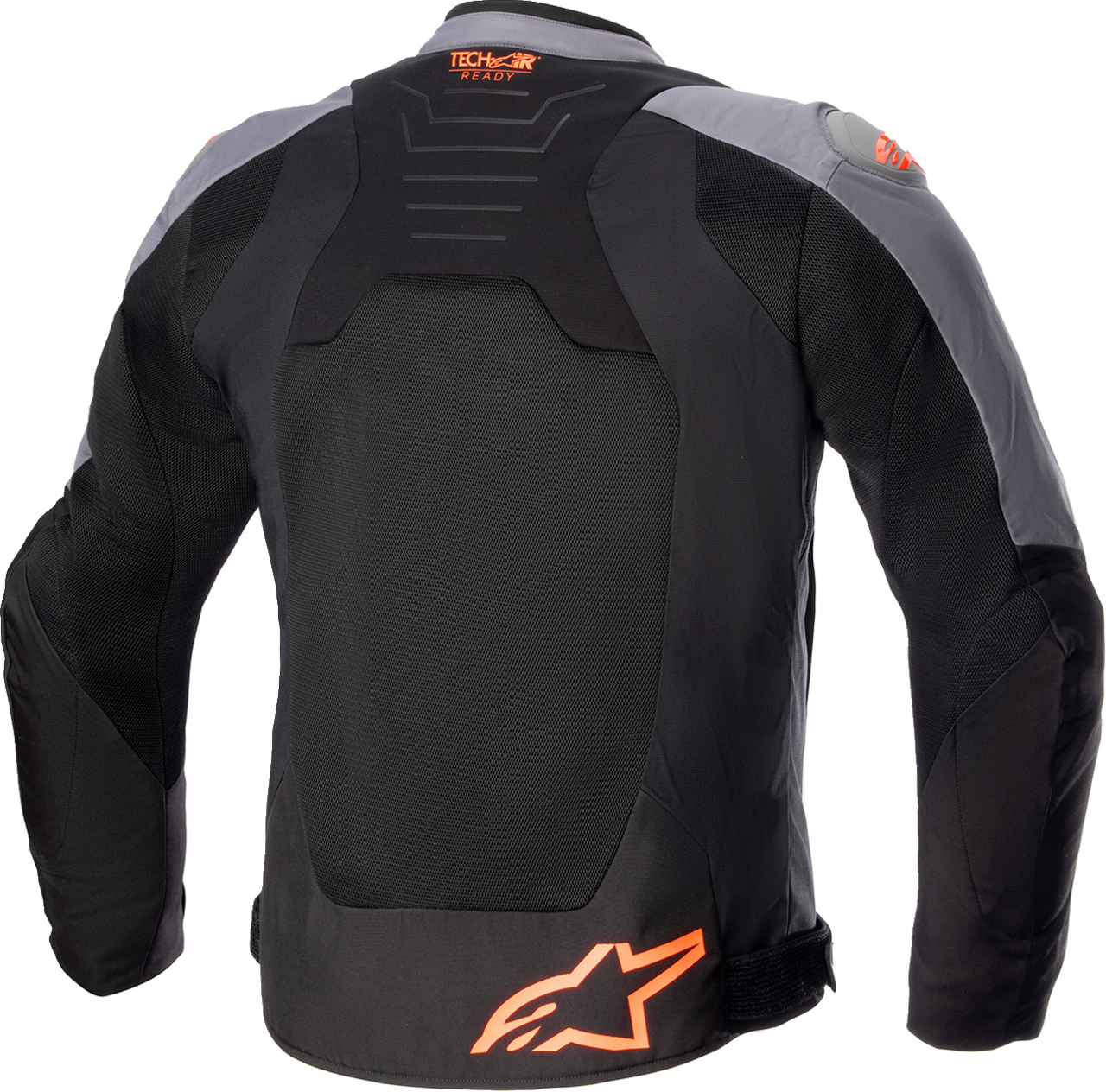 Alpinestars SMX Air Jacket - Dark Gray/Black/Orange Fluo - XL
