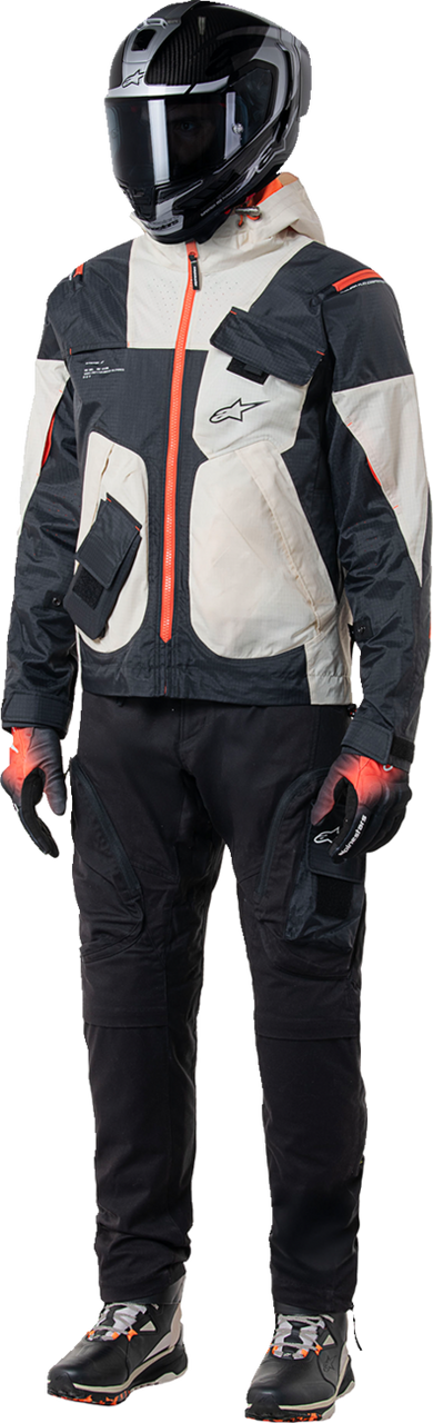 Alpinestars Mogress Air Jacket - Black/Almond/Hot Orange - Large