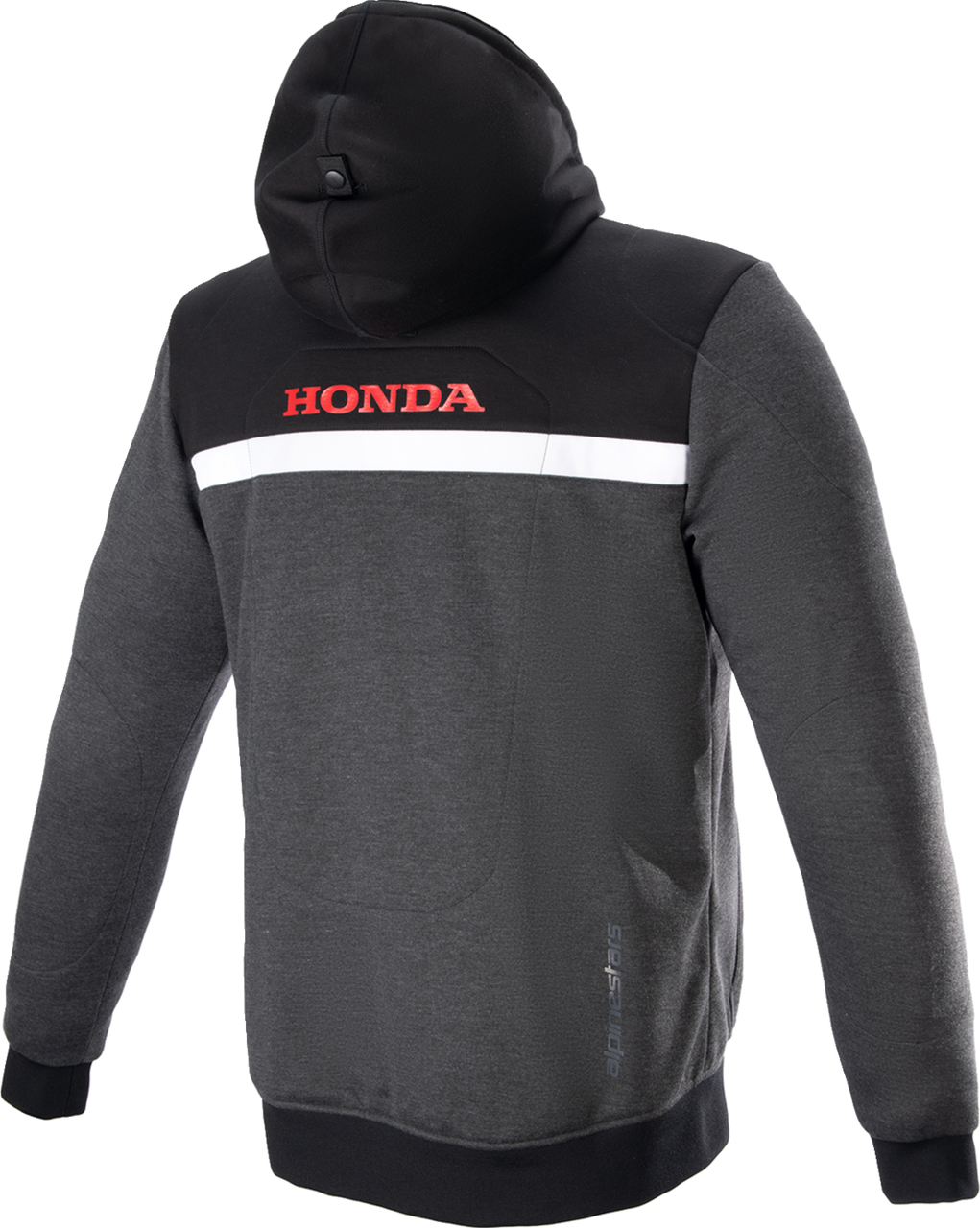Alpinestars Honda Chrome Street Hoodie - Black/Gray/Red - Small