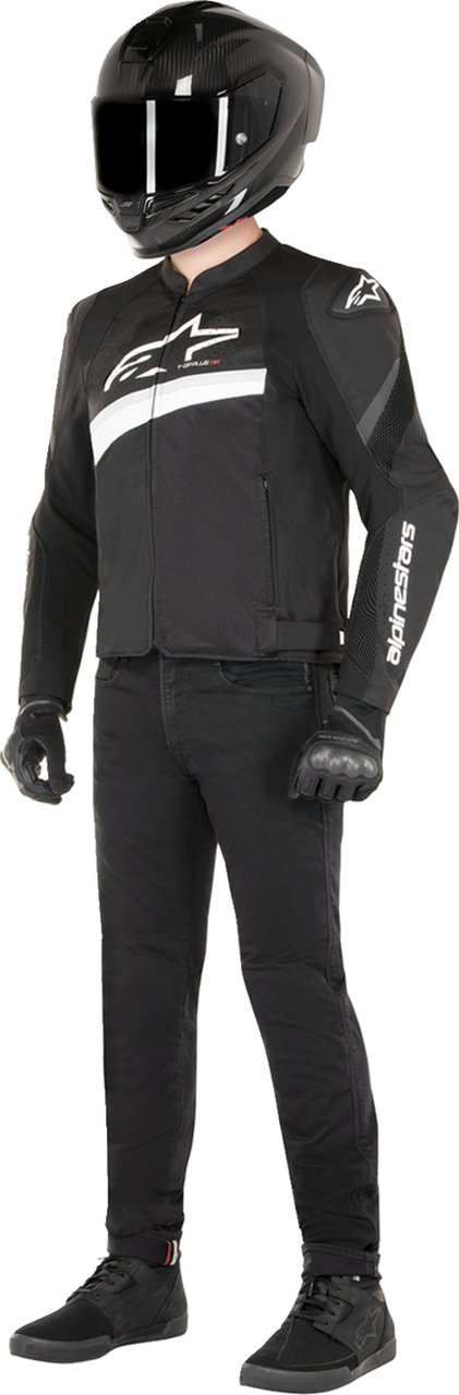Alpinestars T-GP Plus R v4 Airflow Jacket - Black/White - Medium