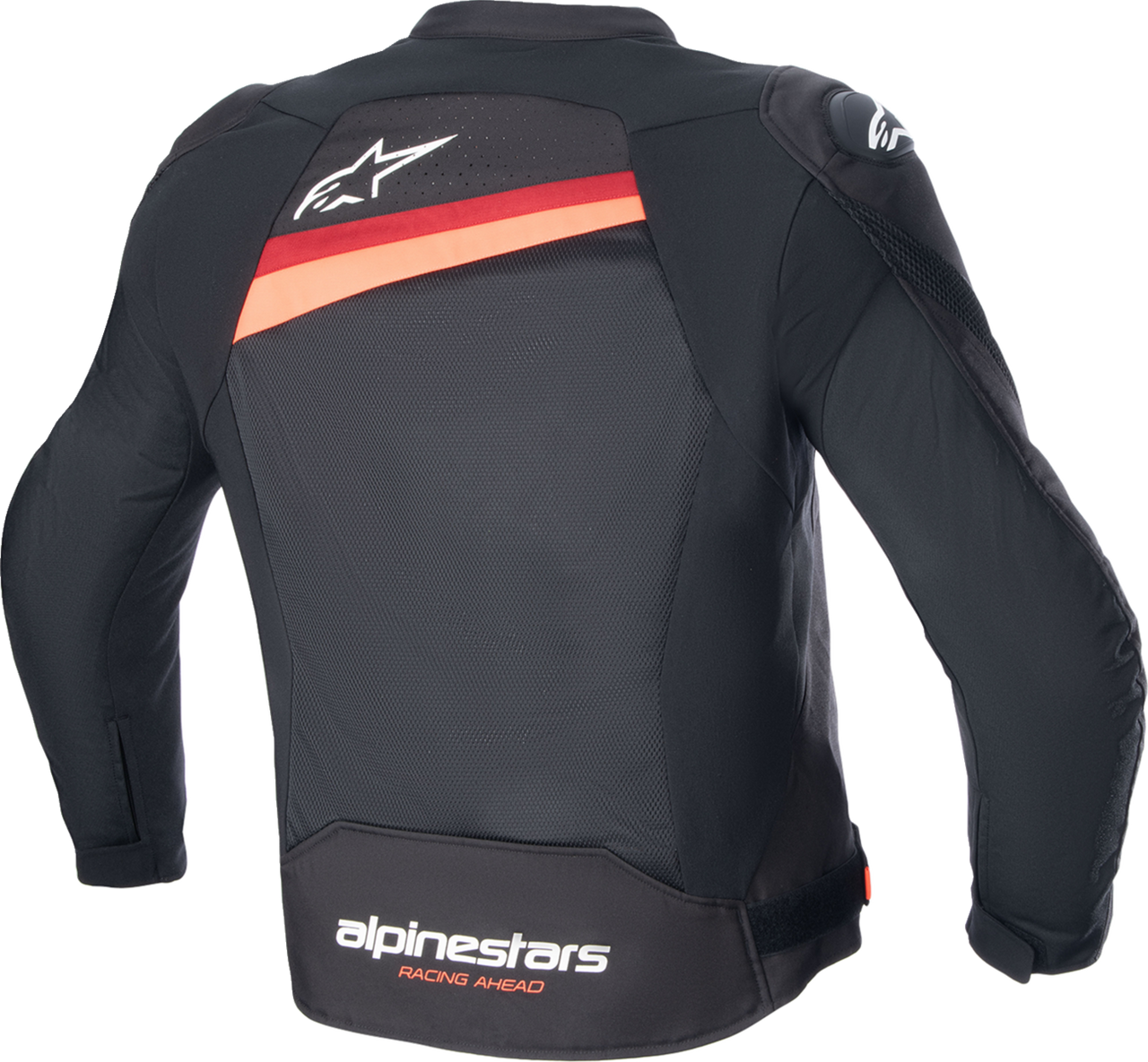 Alpinestars T-GP Plus R v4 Airflow Jacket - Black/Red Fluo - XL