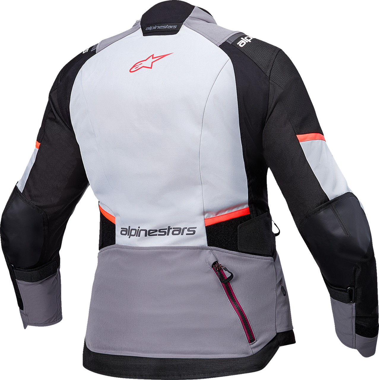 Alpinestars Stella Andes v4 Drystar® Jacket - Dark Gray/Ice Gray/Black/Coral - XL
