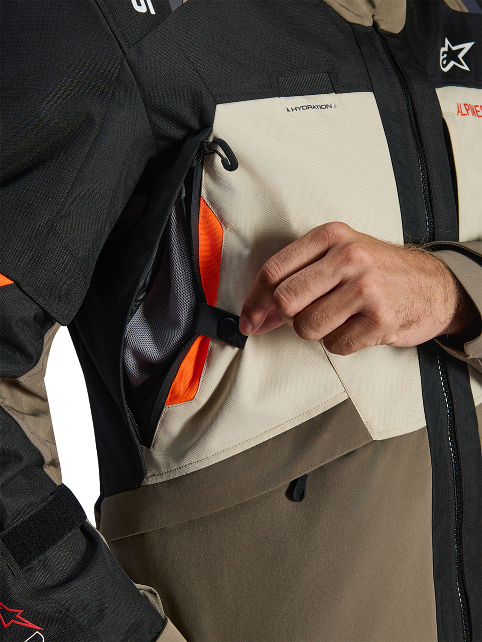 Alpinestars Andes v4 Drystar® Jacket - Walnut/Mastic/Black - Medium