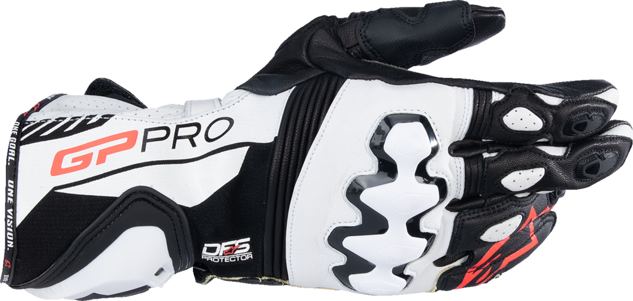 Alpinestars GP Pro R4 Gloves - Black/White - Medium