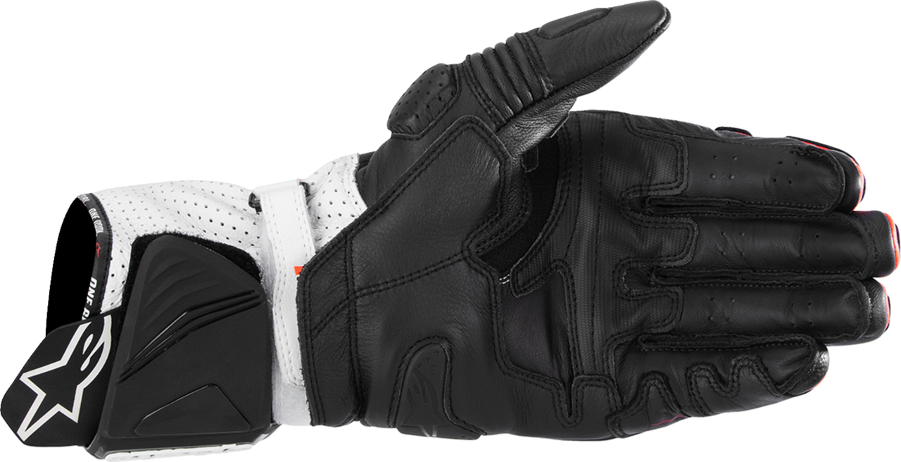 Alpinestars GP Pro R4 Gloves - Black/Fluo Red/White - 2XL